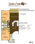 2 bedroom / 2 bath Lower