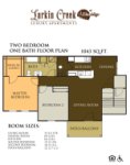 2 bedroom / 1 bath Lower